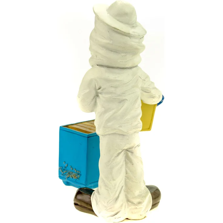 Vogler 815-9790 Funny Job - Imker mit Anzug und Box Figur Bienen Honig