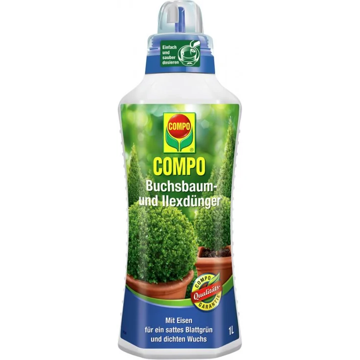 Compo Buchsbaum- und Ilexdnger, 1 Liter: Tests, Infos & Preisvergleich
