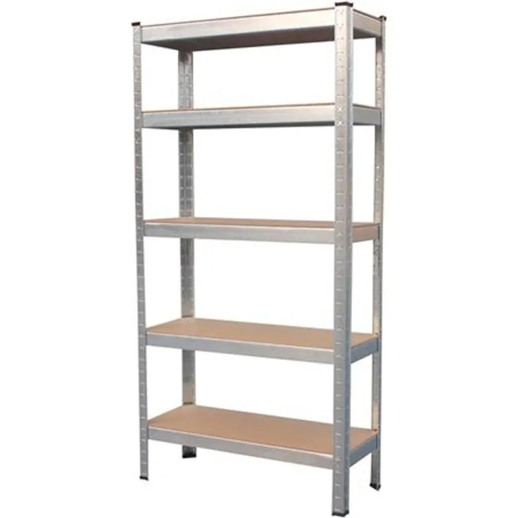 Stahl-Schwerlastregal bis 70kg Kellerregal Werkstattregal Lagerregal 172x75x30cm