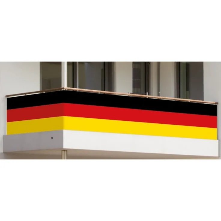 Amscan 9900299 Balkonumrandung Deutschland, Mehrfarbig