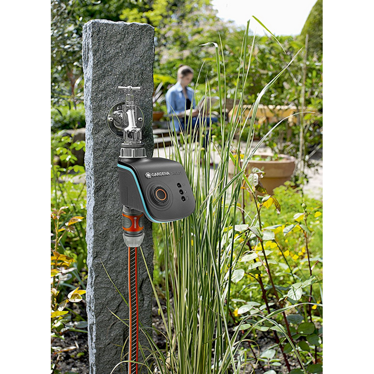 GARDENA smart Water Control: Intelligenter Bewässerungscomputer mit smart App steuerbar, Frostwarnsystem, bewährte Ventiltechnik, ideal geeignet für Micro-Drip-System oder Sprinklersystem (19031-20) – Bild 2