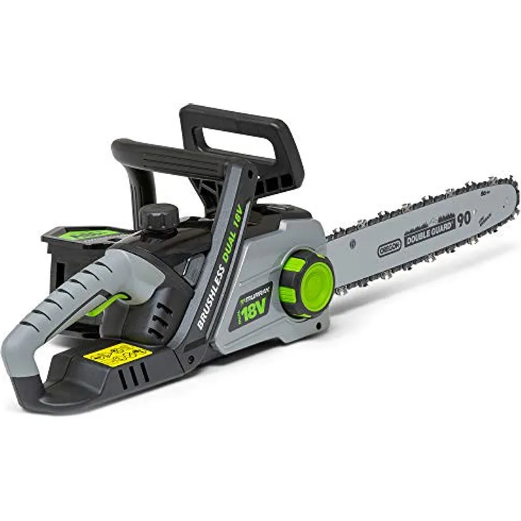 Murray IQ18DCS Dual 18V Litium-Ionen 35cm Kettensäge 36V 1200W bürstenloser Motor, ohne Akku und Ladegerät