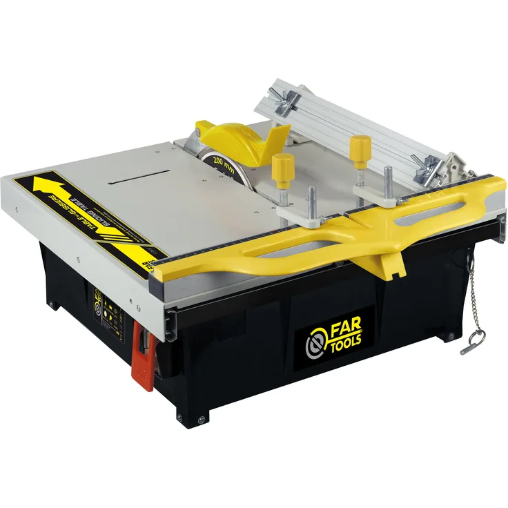 Fartools TC 201B Elektrischer Fliesenschneider, 550 W, Schwarz