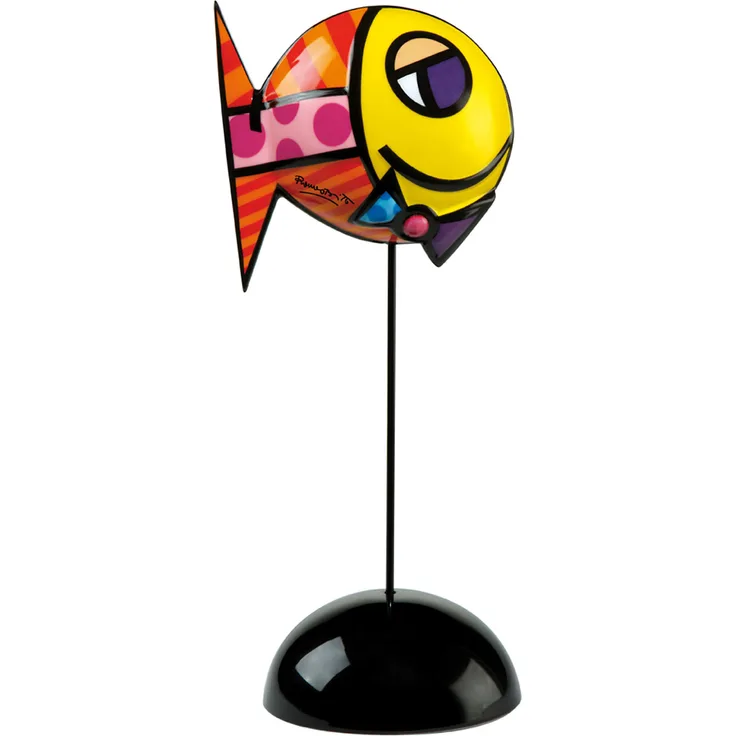 Göbel Deeply in Love 1 - Figur Pop Art Romero Britto Bunt Porzellan