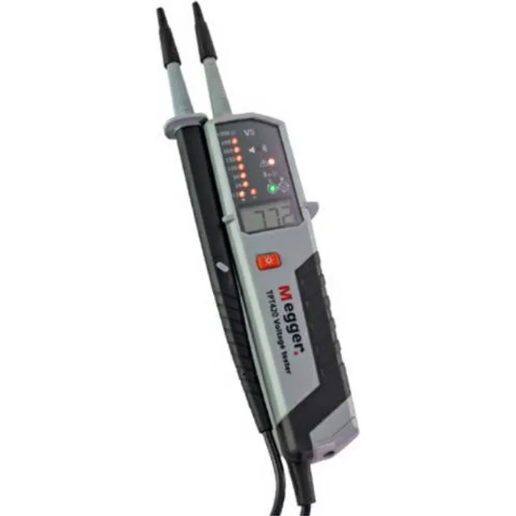 Megger Zweipoliger Spannungsprüfer CAT IV 1000V LED, LCD, Akustik