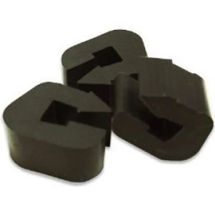 Cobb Grill 3 Abstandshalter, Premier, schwarz, 2 x 3 x 2 cm, 107