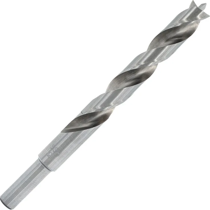 Ent European Norm Tools - ENT 50130 HSS-G Holzspiralbohrer 13 mm geschliffener HSS Holzbohrer mit Vorschneider