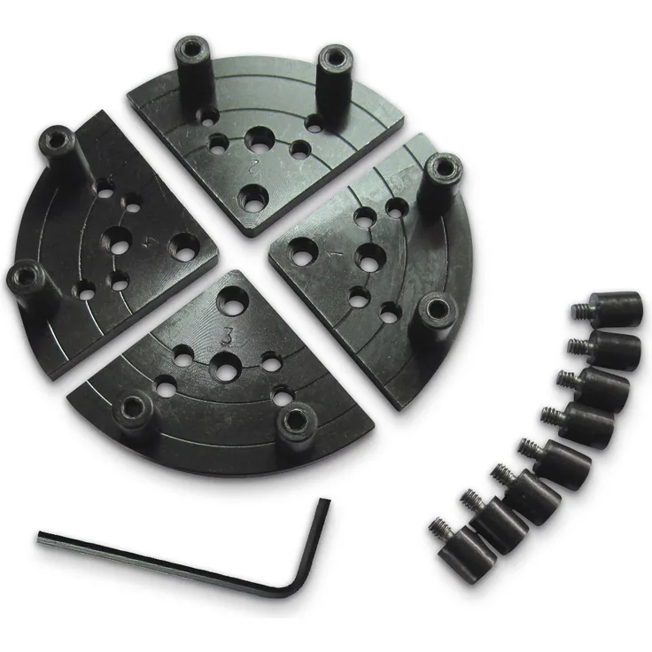 Planscheibe für 4-Backenfutter Profi-SET - Planscheibe für 4-Backenfutter für...