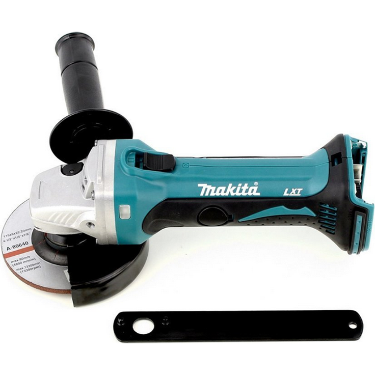 Makita BGA452 Winkelschleifer (ohne Akku, ohne Ladegerät, ohne Koffer) – Bild 3