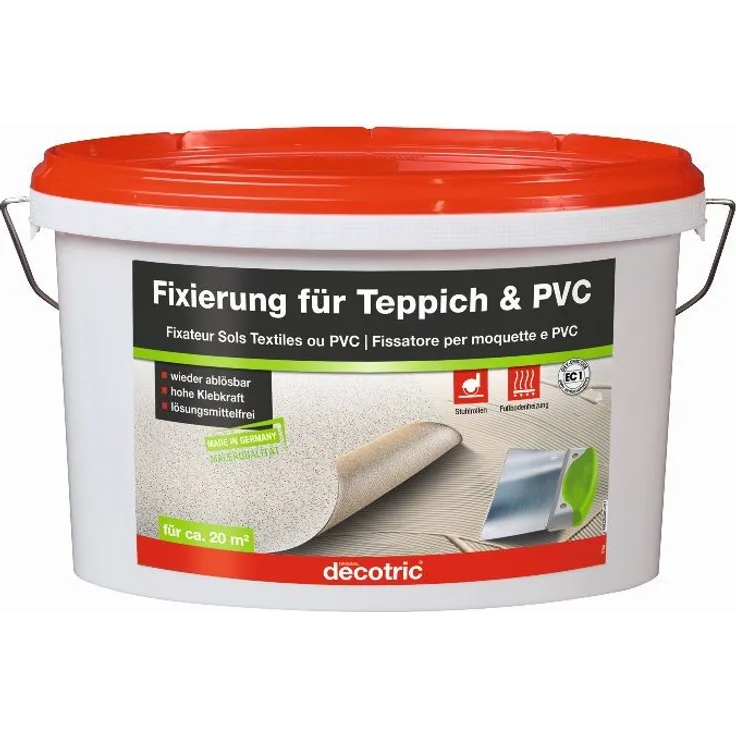 Decotric Fixierung für Teppich und PVC 5 kg 