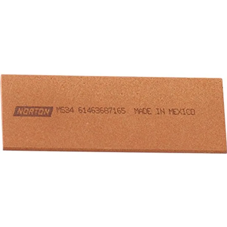 Norton Messerschleifstein India“, mittel, S34, 3-10 x 45 x 115 mm