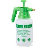 Pumpsprühflasche, einstellbare Messingdüse, Pflanzen Bewässerung, Schädlingsbekämpfung, 1l Drucksprüher, grün