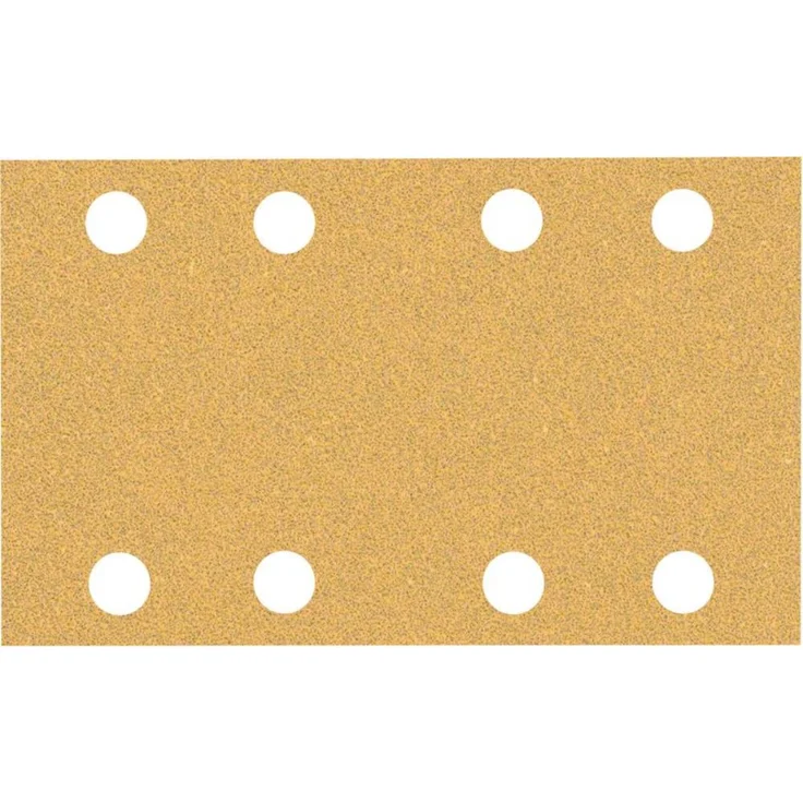 Expert C470 Schleifpapier mit 8 Löchern für Schwingschleifer, 80 x 133 mm, G 60, 10-tlg. – Bild 1