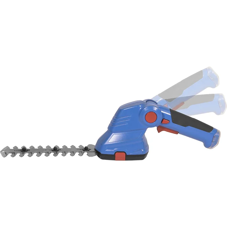 Güde Akku Gartenpflege Set GPS 7,2 V Teleskop 2in1 Grasschere und Strauchschere Heckentrimmer – Bild 4