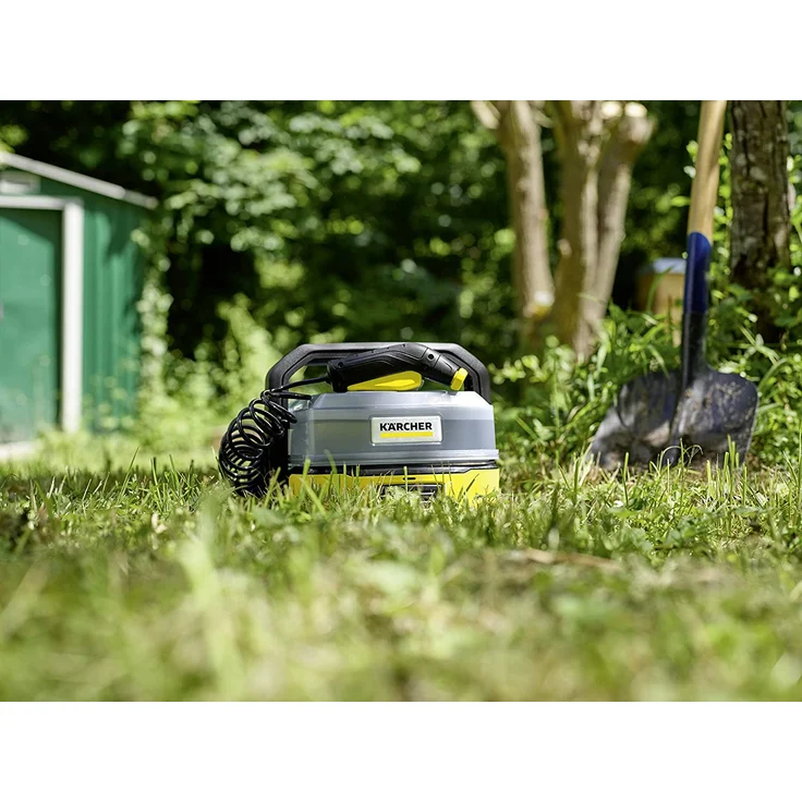 Kärcher Mobile Outdoor Cleaner OC 3 1.680-015.0 Wassertankvolumen: 4 l, Lithium-Ionen-Akku, abnehmbarer Wassertank, schonender Niederdruck, Spiralschlauch 2,8 m, Akkulauftzeit 15 min – Bild 5