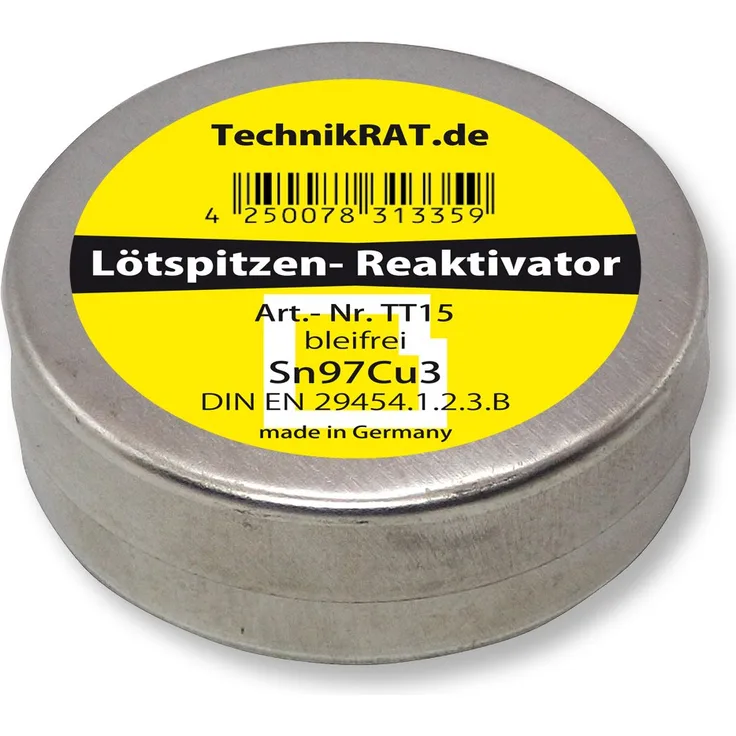 TechnikRat TT15 Lötspitzen-Reaktivator bleifrei 15g Dose