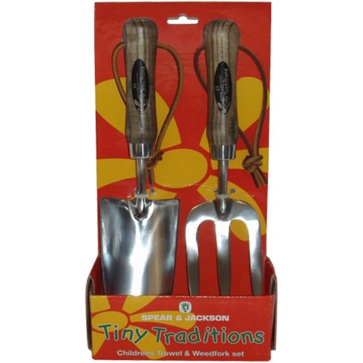 Spear & Jackson Traditional Handschaufel und Handgabel für Kinder – Bild 1
