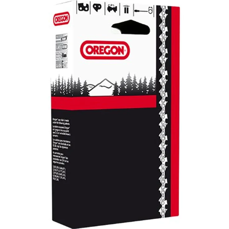 Oregon Standard 91P Sägekette passend für 35 cm Stihl Motorsägen, 50 Treibglieder