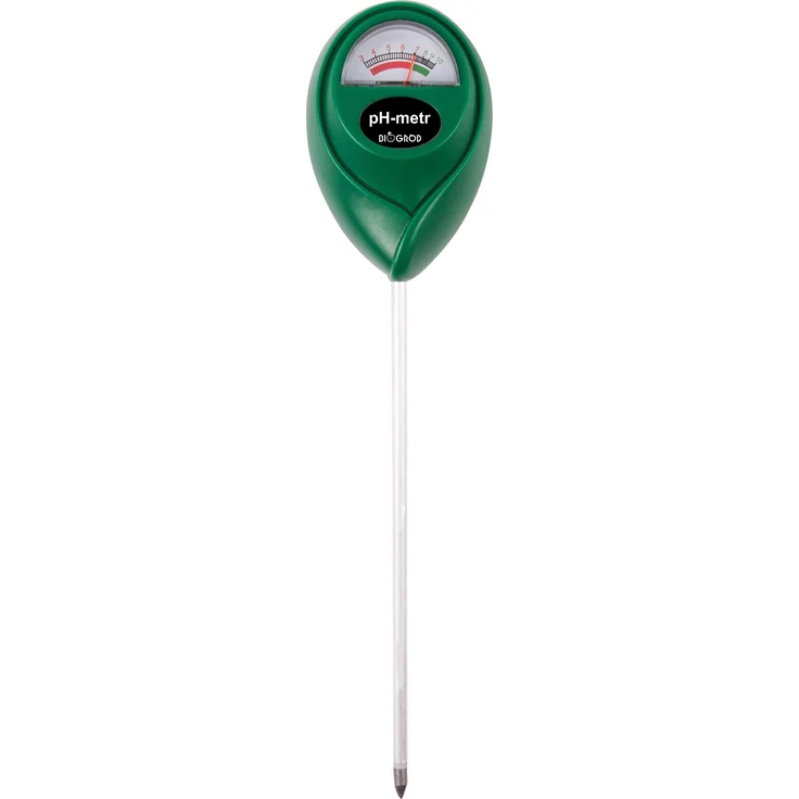 Browin 71000 pH Wert Messgerät Boden, Gerät zur Bodenanalyse, Keine Batterien erforderlich, Schnelle Messung, Universal, Säuremesser, Green, 4 x 6 x 26,5 cm, 4,5 x 10,7 x 33,5 cm Bewässerungszubehör