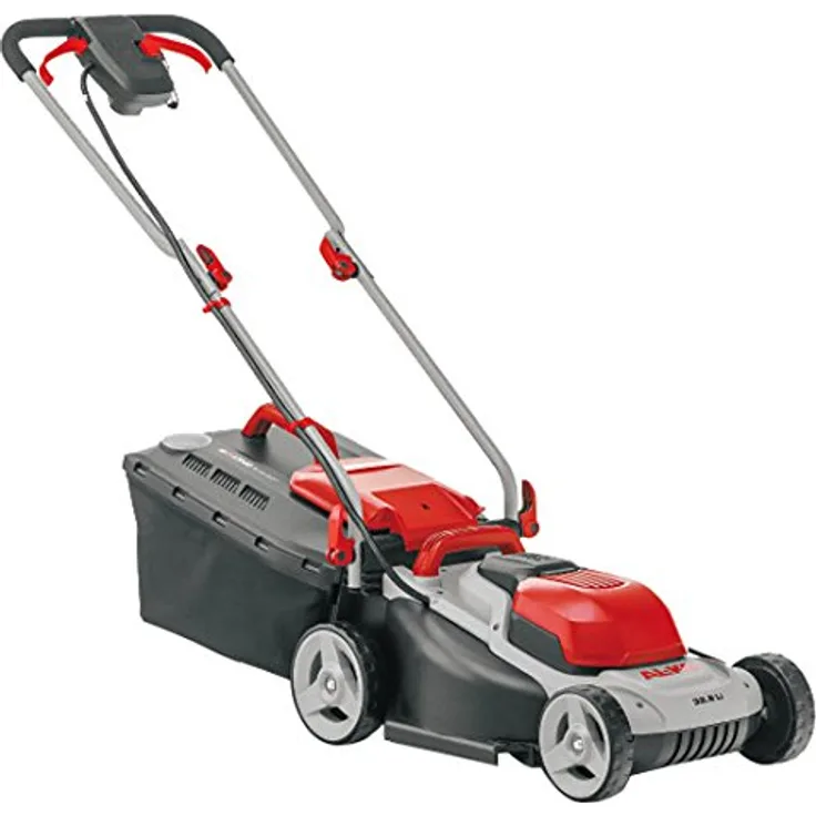 AL-KO 113540 Rasenmäher 34.8 Easy Flex, 40 V - 2.5 Ah-Li-Ion Flächen bis 200 m², 34 cm Schnittbreite, inkl. 2X Akku und Ladegerät