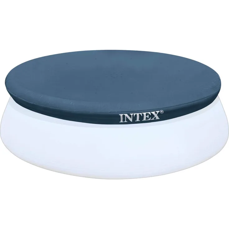 Intex 28020. Produkttyp: Poolabdeckung, Produktfarbe: Grau, Form: Rund. Durchmesser: 2,44 m, Höhe: 304,8 mm, Gewicht: 8,46 kg. Verpackungsbreite: 76,2 mm, Verpackungstiefe: 244,5 mm, Verpackungshöhe: 228,6 mm