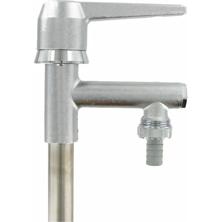 Averde - Frostsicherer, rostfreier Wasserhahn - Standventil - Gartenhydrant mit langen Bedienhebel