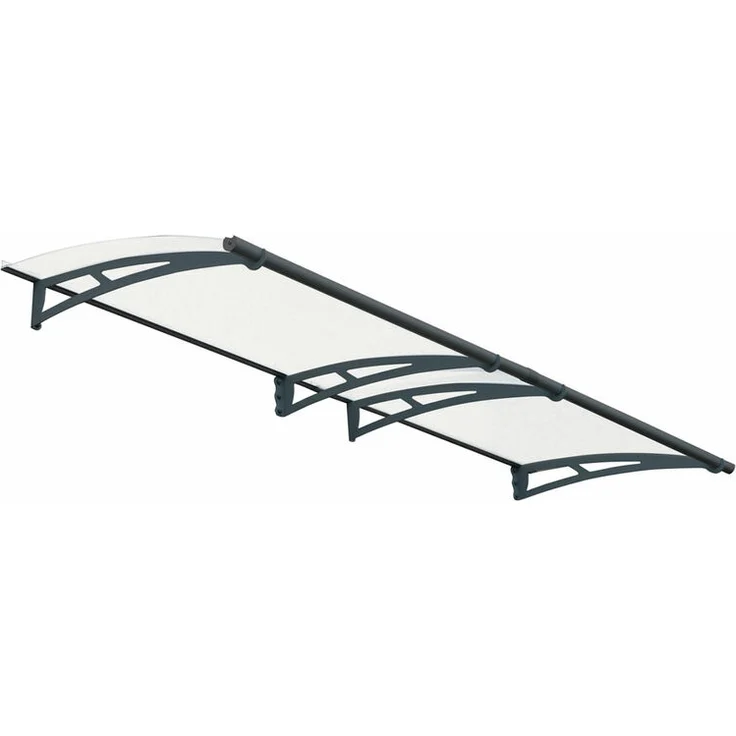 Palram Vordach Aquila 3000 anthrazit, 302,5 x 91,5 x 17,5 cm (BxTxH)  – Bild 1