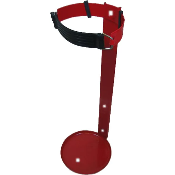 Exdinger - Halterung für Feuerlöscher Höhe:47,5 cm für Löscher mit Ø 14cm u.a. 5kg CO²