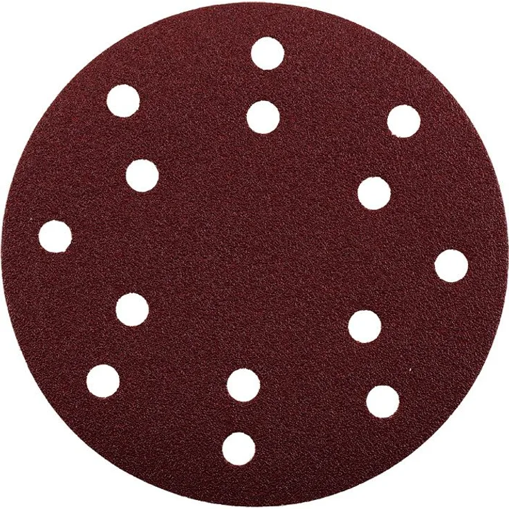 KWB QUICK-STICK Schleifscheiben, HOLZ & METALL, Edelkorund, Ø 150 mm, gelocht, 240 - 492024