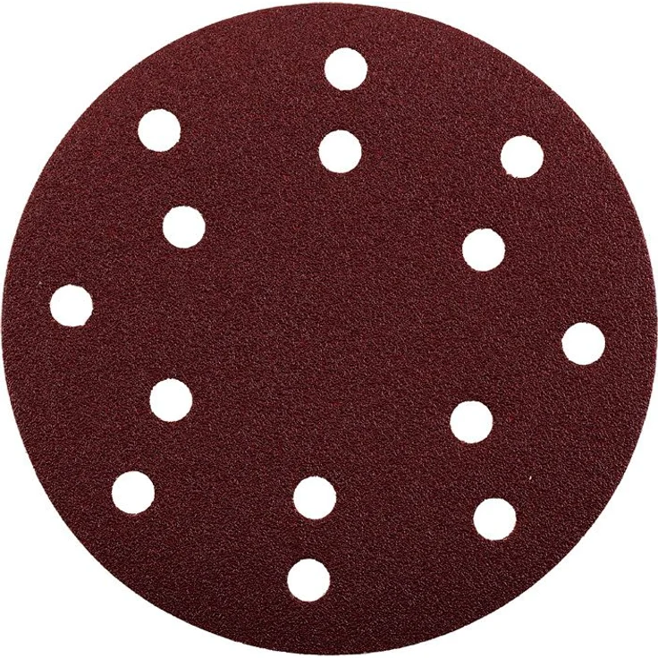 KWB QUICK-STICK Schleifscheiben, HOLZ & METALL, Edelkorund, Ø 150 mm, gelocht, 240 - 492024