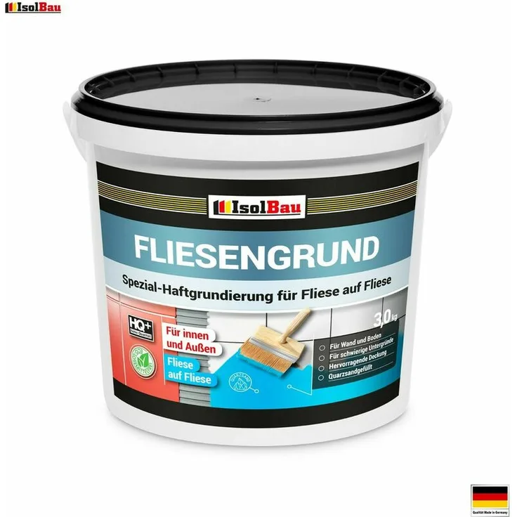 Isolbau - Fliesengrund 3 kg Fliese auf Fliese Haftgrund Quarzgrund Fliesengrundierung