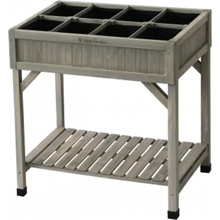 VegTrug Kräuterhochbeet L78cm Farbe grey wash Länge 78 cm