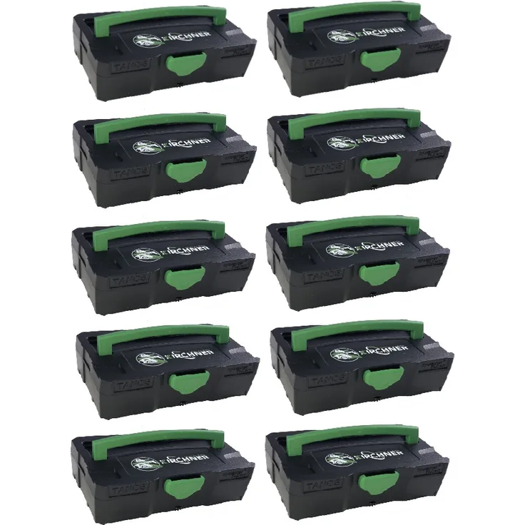Tanos 10x Micro-Systainer Festool komp. T-Loc Kirchner Edition 31,3x105x65 mm