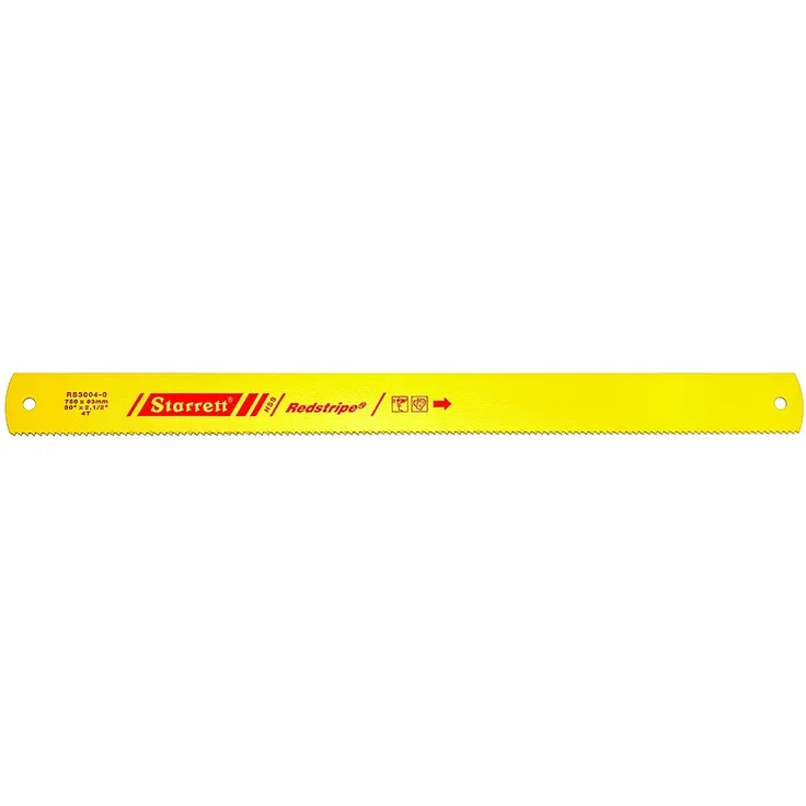 Starrett RS3004?0 Handytasche Redstripe massiv High Speed Steel Power Bügelsäge Blade, 0,3 cm Dick, 4 TPI, 76,2 cm Länge x 2?1-20,3 cm Breite