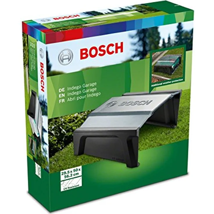 Bosch Garage für Mähroboter Indego 350 - 400 (Größe: 275 x 500 x 510 mm, im Karton) – Bild 3