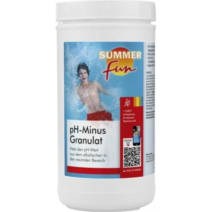 Waterman Summer Fun Wasserpflegeprodukt Chlormethode pH-Minus 1,8 kg