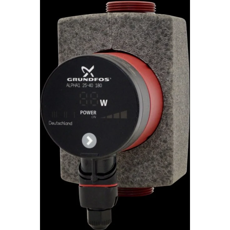 Grundfos Hocheffizienz-Pumpe Alpha 1 25/40 Förderhöhe 4 m Hocheffizienzpumpe – Bild 1