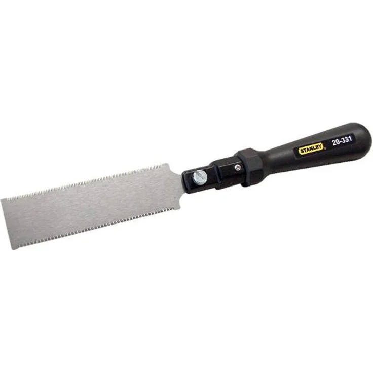 Stanley FatMax Mini Zugsäge (ergonomischer Handgriff, biegsames Blatt, 23-Punkt Zahngeometrie) 0-20-331