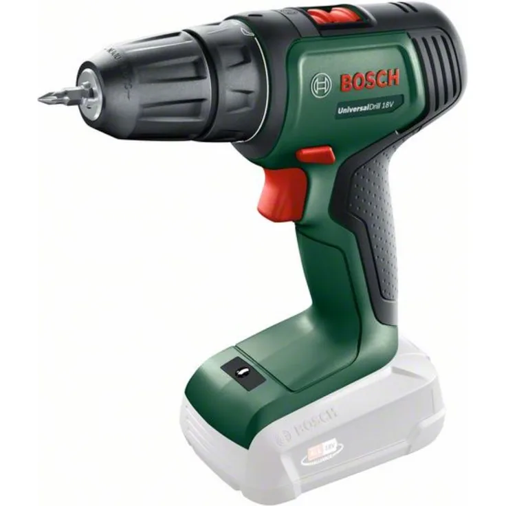 Bosch UniversalDrill 18V 06039D40 00 Power for All 18V Akku-Bohrschrauber 1,5 Ah ohne Akku ohne Ladegerät im Karton