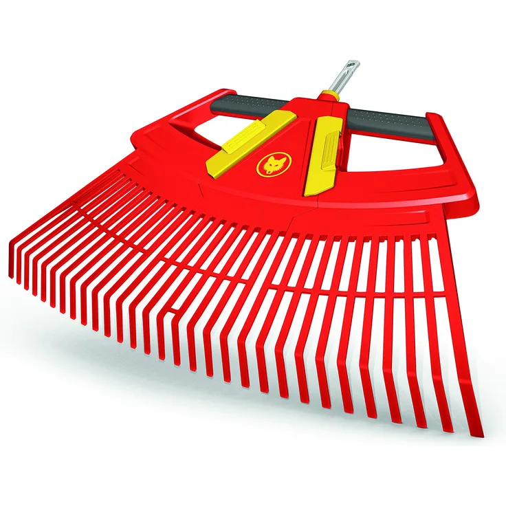 WOLF-Garten 71AAA045650 Laubrechen-4-in-1, Rot, 49x28,5x14 cm