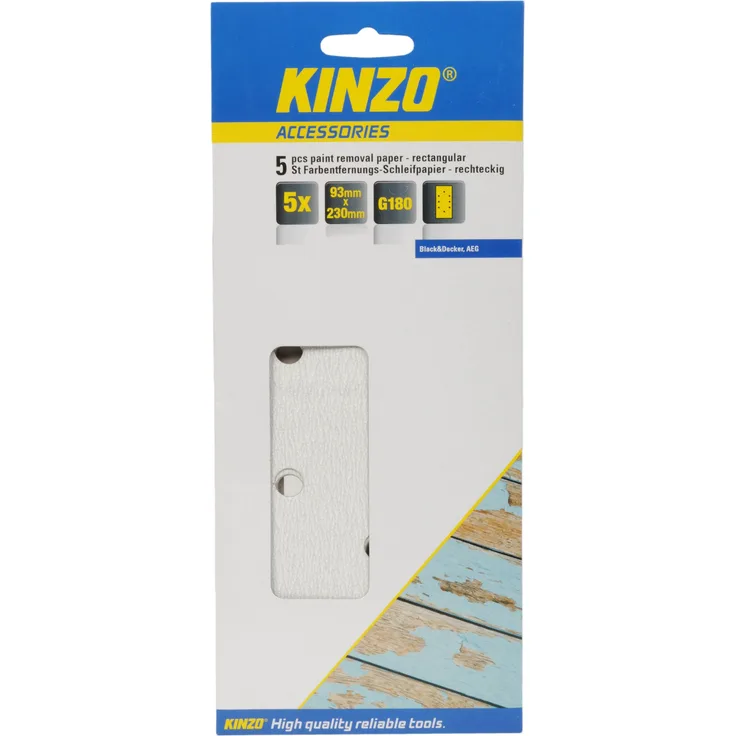 KINZO Paint Removal Paper 5-teilig g180, 71726