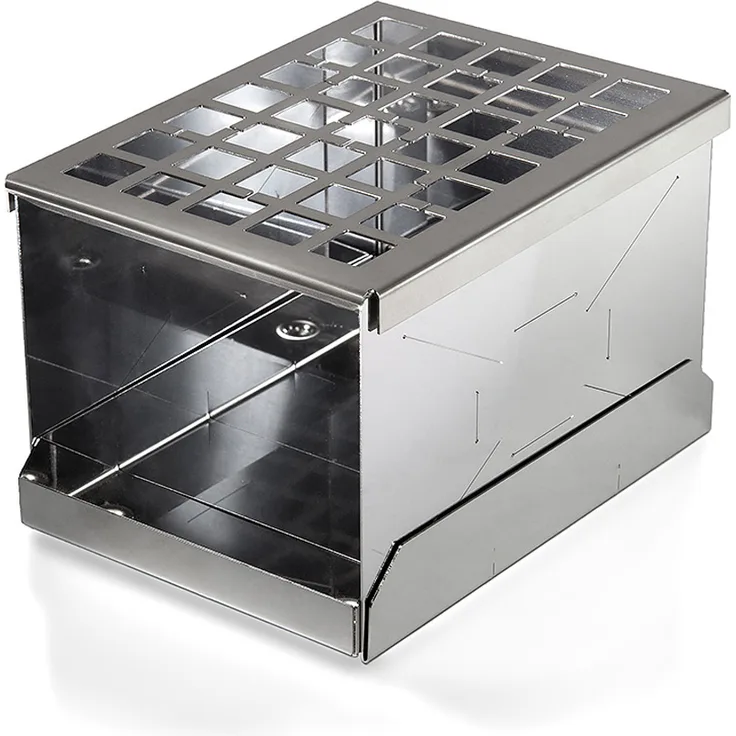 Petromax Feuerbox fb1 - 15x20x14cm - Edelstahl Feuerstelle - 1,4kg