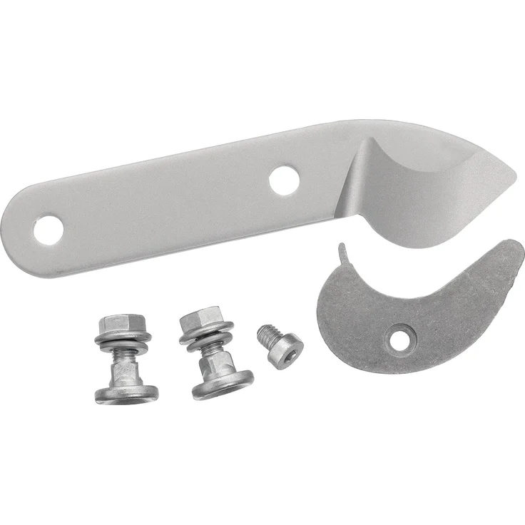 Original Ersatz-Klingen, Amboss und Schrauben für Fiskars PowerGear Amboss Getriebeastscheren L109, LX99, L93, L99, Grau, 1026286 – Bild 1