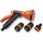 Bradas ECO-4440 Set 4-teilig Multifunktions-Gartenbrause mit 7 Sprühfunktionen