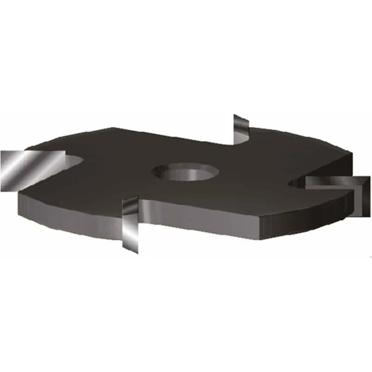 ENT EUROPEAN NORM TOOLS Ent European Norm Tools - ENT 13940 Scheibennutfräser HW HM, Schaft C 8 mm, Durchmesser A 50,8 mm, B 2 mm, Z4