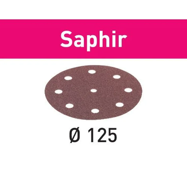 Festool Schleifscheibe STF D125/8 P24 SA/25 Saphir (493124) - Preisvergleich