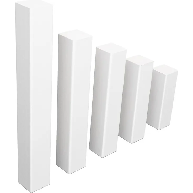 REESE Kehlleisten GmbH Universal Eckblock ECKTURM Eckstab für MDF Sockelleisten in WEISS - 4260601029848