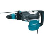 Makita HR5212C Kombi-Hammer für SDS-MAX 52 mm 20 J 1510 W D-Griff, Seitengriff, Transportkoffer, Bohrerfett, Tiefenanschlag