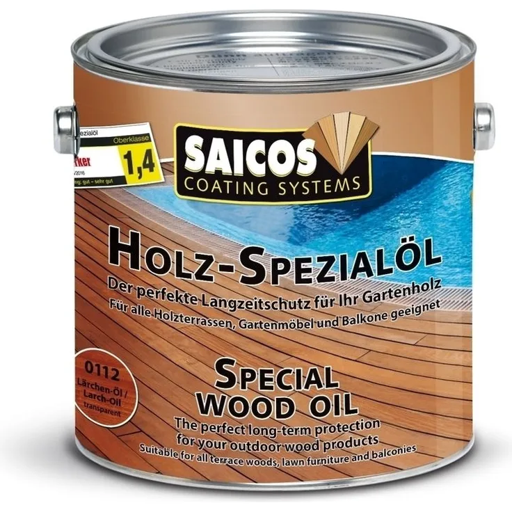 Wilckens - 2,5L SAICOS Holz-Spezialöl Teak