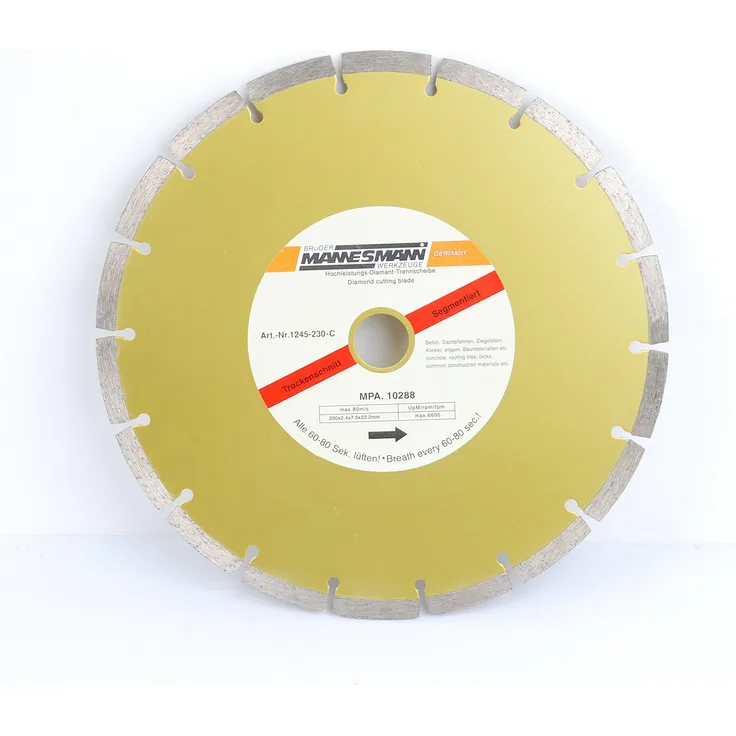 Mannesmann Diamant-Trennscheibe, segmentiert, , M 1245-230